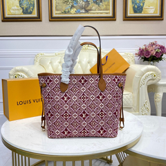 BOLSA NEVERFULL MM BORDEAUX SINCE 1854 - loja online