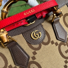 Bolsa GG Diana Pequena em Jacquard - loja online