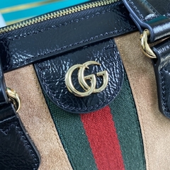 BOLSA OPHIDIA COM GG MARROM - loja online