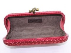 Bolsa de Festa Bottega Veneta Clutch Red 02 - Premium - Réplicas de Bolsas Grifes Famosas