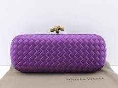 Bolsa Bottega Veneta Clutch Purple