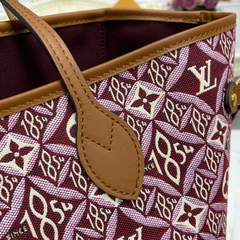 BOLSA NEVERFULL MM BORDEAUX SINCE 1854 - Réplicas de Bolsas Grifes Famosas