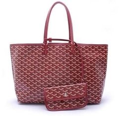 Bolsa Goyard Saint Louis Tote Vinho Premium na internet