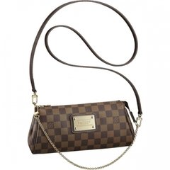 RÉPLICA DE BOLSA Eva Clutch Damier Ebene LINHA ITALIANA - comprar online