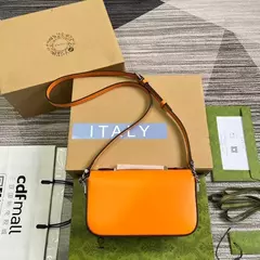 BOLSA GUCCI PETITE GG PEQUENA “LARANJA” na internet