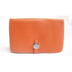 Carteira de Grife Hermès Laranja - Premium - comprar online