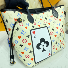 BOLSA NEVERFULL MM GAME ON BLANC CANVAS MONOGRAM - Réplicas de Bolsas Grifes Famosas