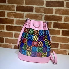 BOLSA SACO BUCKET PSYCHEDELIC ROSA - comprar online