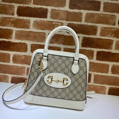 BOLSA HORSEBIT 1955 GG SUPREME SMALL BRANCO