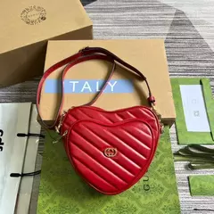 BOLSA TIRACOLO GUCCI INTERLOCKING G MINI HEART