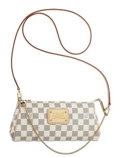 Bolsa Eva Clutch Damier Azur Premium - comprar online