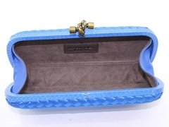 Bolsa Festa Bottega Veneta Clutch Blue - Réplicas de Bolsas Grifes Famosas