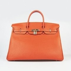 Bolsa Hermés Birkin 35cm - Laranja - Linha Italiana