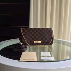 RÉPLICA DE BOLSA Clutch Favorite Damier Ebene - PREMIUM