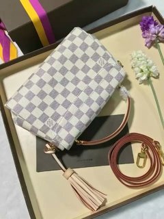 BOLSA POCHETTE MÉTIS DAMIER AZUR