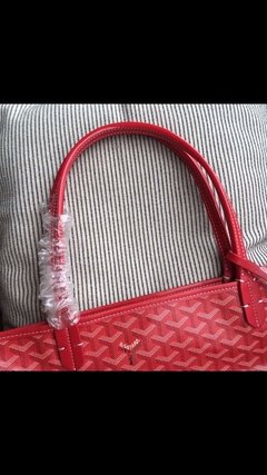 Bolsa Goyard Saint Louis Tote Vermelha - Réplicas de Bolsas Grifes Famosas