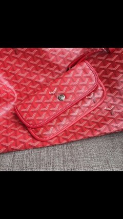 Bolsa Goyard Saint Louis Tote Vermelha