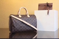 Bolsa Baú Speedy Bandouliére Monogram 30 - PREMIUM