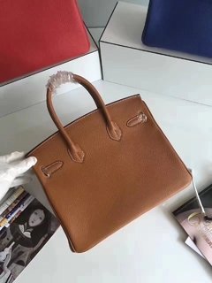 Imagem do Bolsa HERMÉS Birkin 35cm em couro legítimo - Marrom - Linha Premium