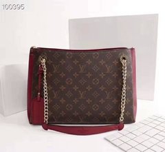 BOLSA SURENE CANVAS MONOGRAM VINHO