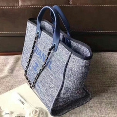 Bolsa Rue Cambon Azul Italiana na internet