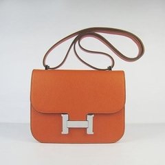 Bolsa Hermés Constance Laranja - Linha Premium