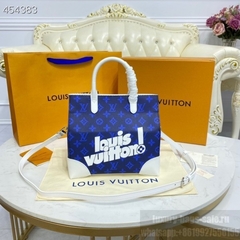 Bolsa LV Carry It Monogram Canvas Coleção Primavera / Verão 2021 , Azul