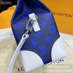 Bolsa LV Carry It Monogram Canvas Coleção Primavera / Verão 2021 , Azul