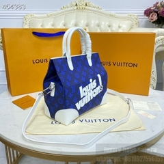 Bolsa LV Carry It Monogram Canvas Coleção Primavera / Verão 2021 , Azul - comprar online