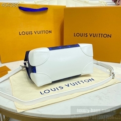 Bolsa LV Carry It Monogram Canvas Coleção Primavera / Verão 2021 , Azul - loja online