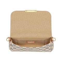 Bolsa Clutch Favorite Damier Azur - PREMIUM - Réplicas de Bolsas Grifes Famosas