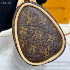 Mini Bolsa LV de 14cm Monograma em Coleção Primavera / Verão 2021 , Marrom - Réplicas de Bolsas Grifes Famosas