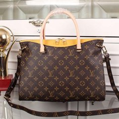 BOLSA PALLAS MONOGRAM MOSTARDA PREMIUM