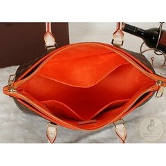 BOLSA PALLAS CANVAS MONOGRAM LARANJA - Réplicas de Bolsas Grifes Famosas