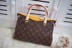 BOLSA PALLAS MONOGRAM MOSTARDA PREMIUM na internet