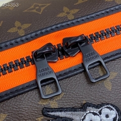 LV Zoom With Friends Keepall Bandoulière Monogram Canvas Coleção Primavera / Verão 2021 , marrom na internet