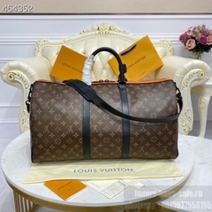 LV Zoom With Friends Keepall Bandoulière Monogram Canvas Coleção Primavera / Verão 2021 , marrom na internet