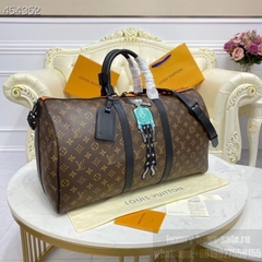 LV Zoom With Friends Keepall Bandoulière Monogram Canvas Coleção Primavera / Verão 2021 , marrom - comprar online