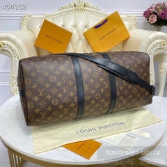 LV Zoom With Friends Keepall Bandoulière Monogram Canvas Coleção Primavera / Verão 2021 , marrom - Réplicas de Bolsas Grifes Famosas