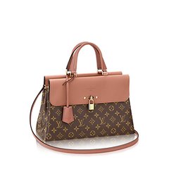 BOLSA VENUS CANVAS MONOGRAM ROSA