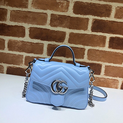 MINI BOLSA GG MARMONT AZUL