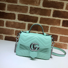 MINI BOLSA GG MARMONT AZUL CLARO