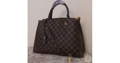 BOLSA MONTAIGNE DAMIER EBENE MM PREMIUM - comprar online