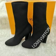 Bota LV salto grosso Black Tam. 35 ao 39BR - Premium