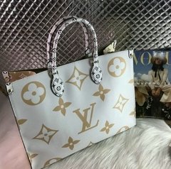 BOLSA LV ONTH&GO WHITE - LINHA ITALIANA

