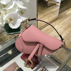 BAG D1OR SADDLE - ROSA - BOLSA + ALÇA- LINHA PREMIUM