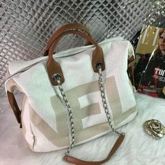 BOLSA CHAN£L WHITE - LINHA ITALIANA


