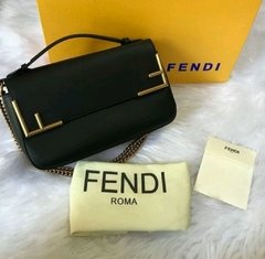 LANÇAMENTO Bolsa Fend1 - Tiracolo Black - Linha Italiana