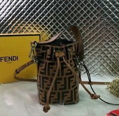 Bolsa Fend1 - Mon Tr&sor Caramelo - Linha Italiana

