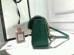 BOLSA GUCC1 M4RMNT VERDE - LINHA ITALIANA